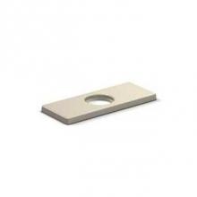 Riobel R5604BN - 4'' center rectangular deck plate