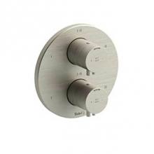 Riobel PATM46BN - 4-way Type T/P (thermostatic/pressure balance) ¾'' coaxial complete valve
