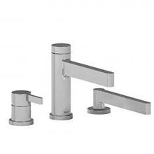 Riobel TPX10C - 3-piece deck-mount tub filler with hand shower trim
