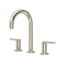 Riobel AARD08PN - Arca™ Widespread Lavatory Faucet With C-Spout