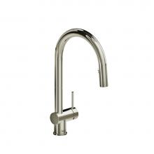 Riobel AZ201PN - Azure™ Pull-Down Kitchen Faucet With C-Spout