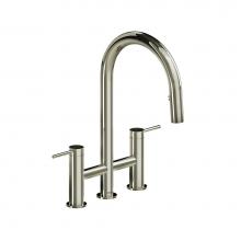  AZ400PN - Azure™ Bridge Pull-Down Kitchen Faucet With C-Spout