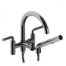  RU06LC - 6'' tub filler with handshower