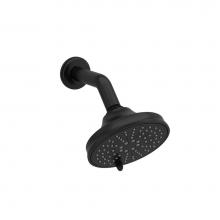 Riobel R356BK - Momenti 2-jet Showerhead with arm