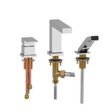  US10BN - 3-Piece Deck-Mount Tub Filler With Hand Shower