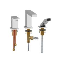  US16BN - 3-Piece Type P (Pressure Balance) Deck-Mount Tub Filler With Hand Shower