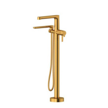Riobel TNB39BG - Nibi™ Single Hole Floor Mount Tub Filler Trim