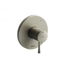 Riobel TEDTM47BN - Edge™ 1/2'' Therm & Pressure Balance Trim With 3 Functions