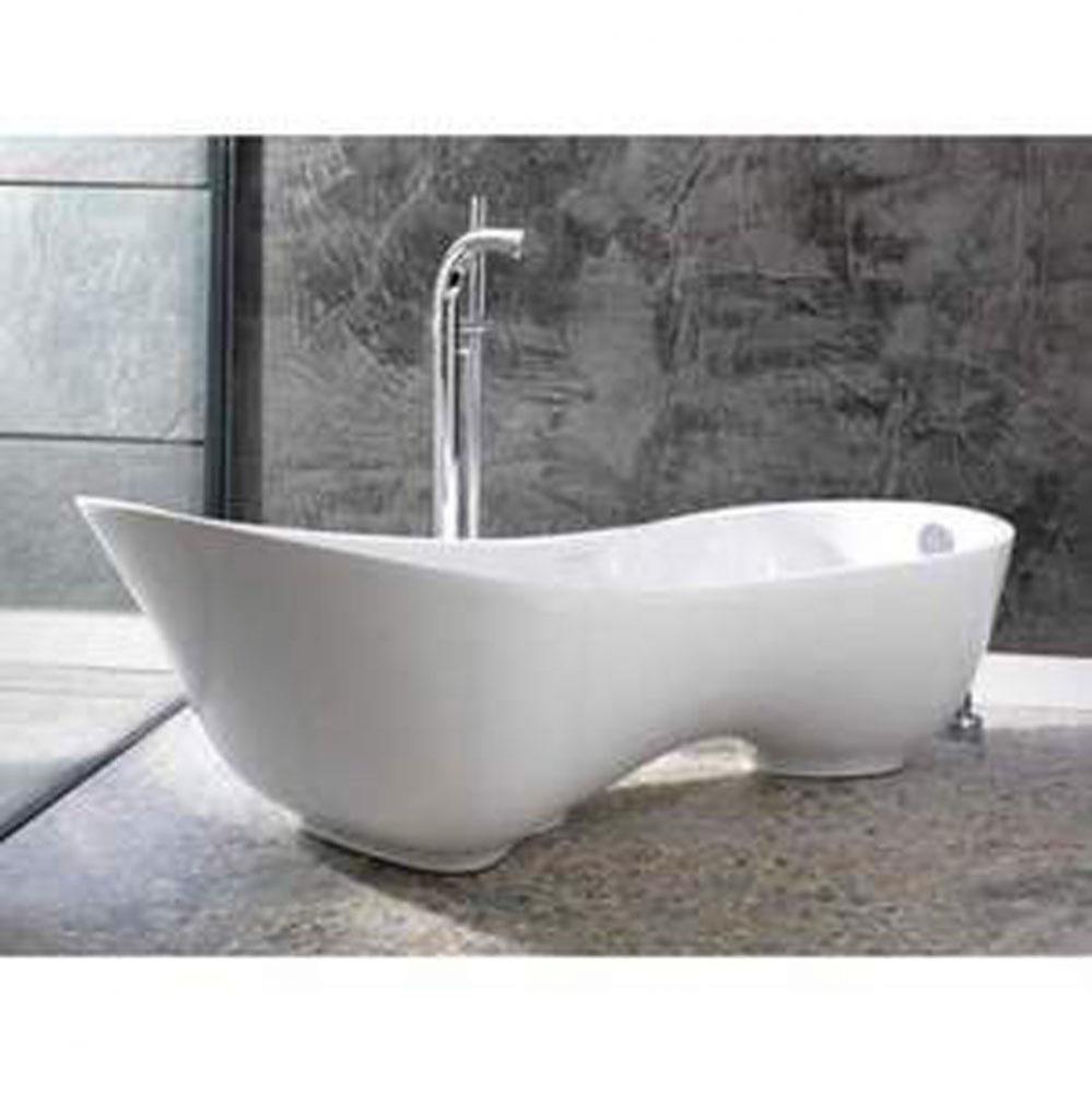 Cabrits freestanding tub with overflow. Paint