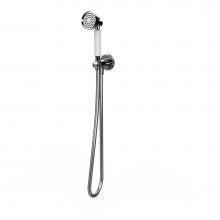 Victoria And Albert FLO-42-BN - Wall mounted handheld shower attachment. Brushed