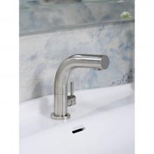 Victoria And Albert TU-19-BN - Low level single hole basin mixer. Brushed