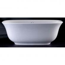 Victoria And Albert AMT-N-xx-OF - Amiata freestanding tub with overflow. Paint