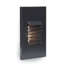 WAC Canada WL-LED220F-C-BK - LED Vertical Louvered Step and Wall Light