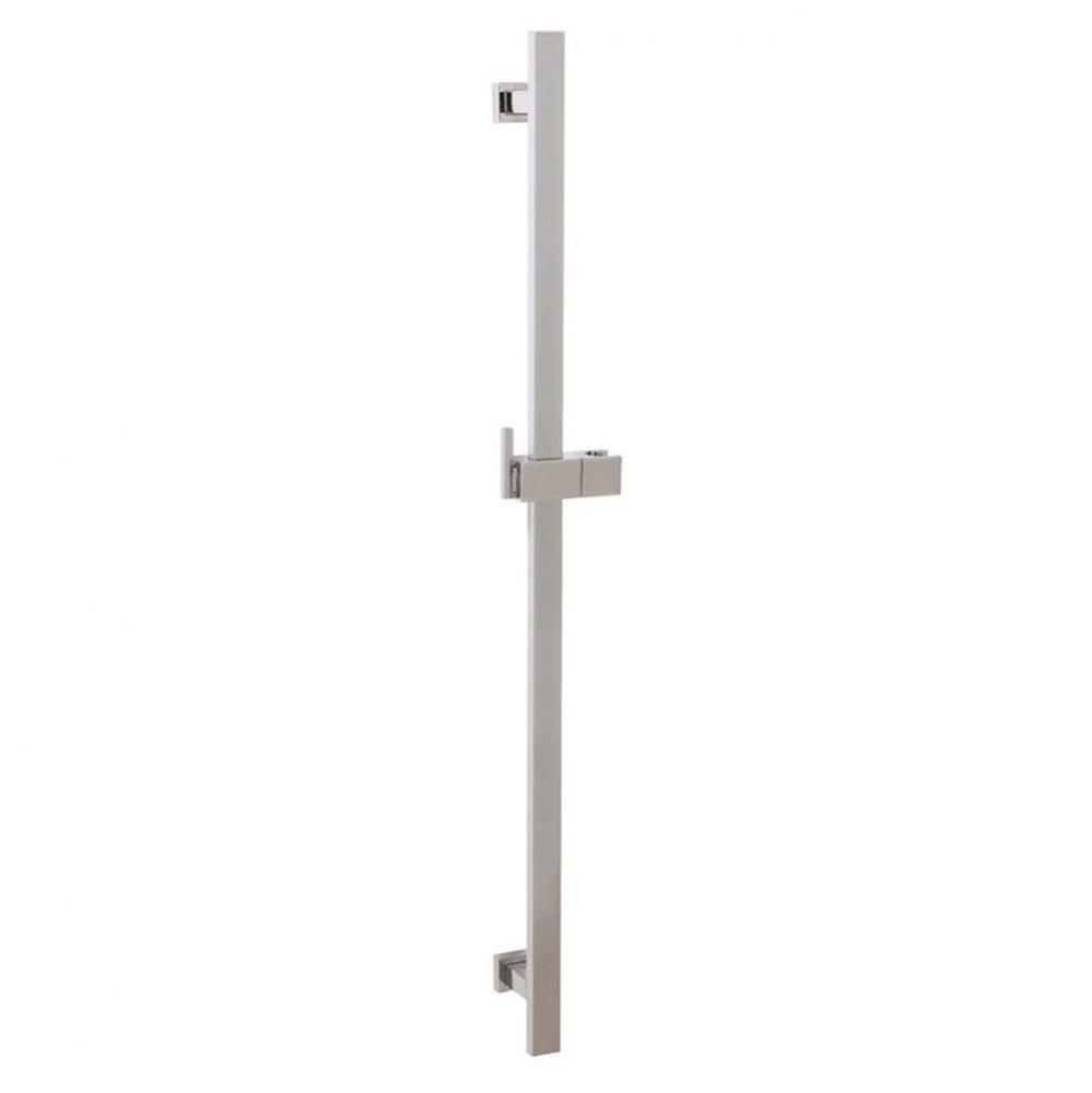 12753 Square Shower Rail Only With Slider
