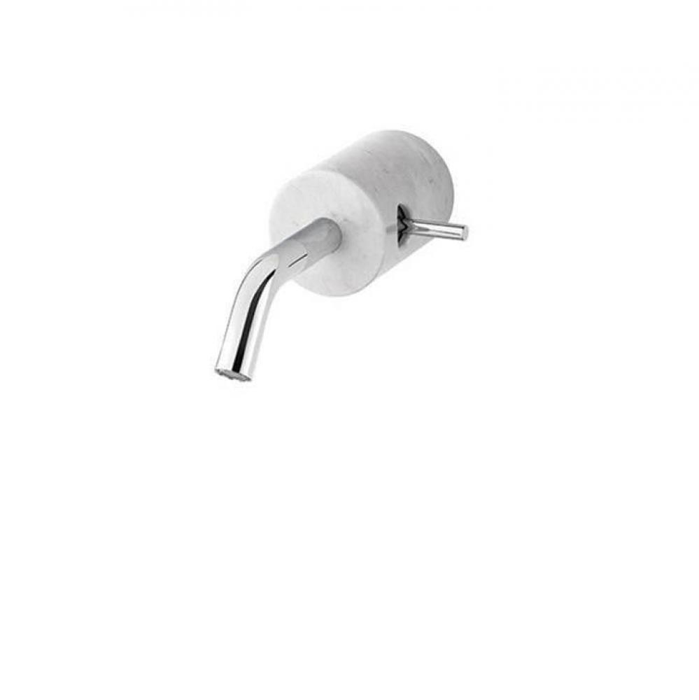 Cl28 Marmo Wallmount Lav Faucet-1 Handle -White