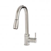 Aquabrass ABFK33045PC - 33045 Pulmi Pull-Down Spray Kitchen Faucet