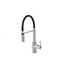 Aquabrass ABFK3745NBN - 3745N Zest Nero Pull-Down Spray Kitchen Faucet