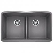  402274 - Blanco Diamond U 2 Low Divide, Concrete Gray