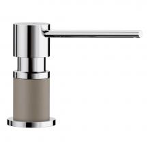  402306 - Lato Soap Dispenser Chrome/Truffle