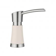 Blanco Canada 443037 - Artona Soap Dispenser Pvd Steel/Soft White