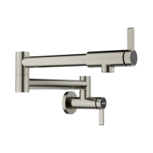Blanco Canada 443254 - Culina II Wall-Mounted Pot Filler - Satin Platinum