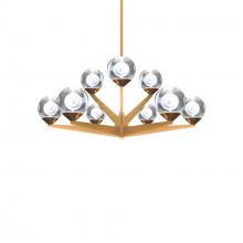 Modern Forms Canada PD-82027-AB - Double Bubble Chandelier Light