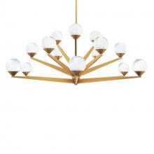 Modern Forms Canada PD-82042-AB - Double Bubble Chandelier Light