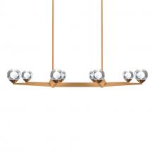 Modern Forms Canada PD-82044-AB - Double Bubble Chandelier Light