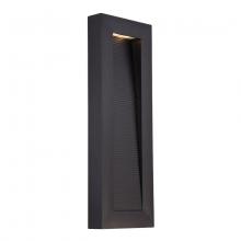 Modern Forms Canada WS-W1122-BK - Urban Outdoor Wall Sconce Light