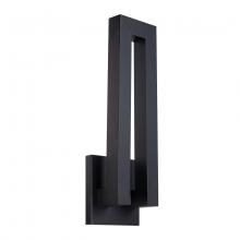 Modern Forms Canada WS-W1724-BK - Forq Outdoor Wall Sconce Light