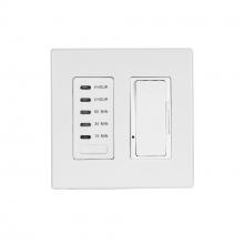 Eurofase EFSWTD1 - Eurofase EFSWTD1 One Dimmer and One Timer with White Screwless Plate and Box