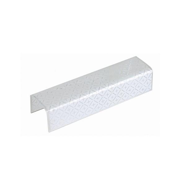 24 inch U-Channel Shade; Horizontal Hole Centered 6-1/2 inch From End; 1/8 White Slip