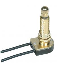  80/1363 - On-Off Metal Rotary Switch; 1-1/8" Metal Bushing; Single Circuit; 6A-125V, 3A-250V Rating;