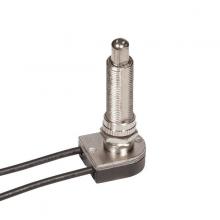  80/1410 - On-Off Metal Push Switch; 1-1/2" Metal Bushing; Single Circuit; 6A-125V, 3A-250V Rating; 6"