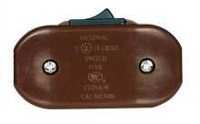 Satco Products Inc. 80/2497 - Heavy Duty Feed Thru Switch; Brown; 6A; 120V