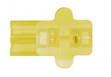 Satco Products Inc. 80/2517 - Female Slide Plug; Polarized; 18/2-SPT-1; 6A-125V; Clear Gold Finish