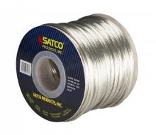  93/138 - Lamp And Lighting Bulk Wire; 18/2 SPT-1 105C; 250 Foot/Spool; Clear Silver