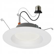  S11644 - 12.5 Watt LED Downlight Retrofit; 5-6"; 4000K; 120 Volts; Dimmable; White Finish