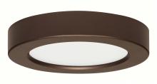 Satco Products Inc. S21500 - Blink - 10.5W- 5.5" Surface Mount LED - 3000K- Round Shape - Bronze Finish - 120V
