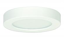 Satco Products Inc. S21501 - Blink - 10.5W- 5.5" Surface Mount LED - 4000K- Round Shape - White Finish - 120V