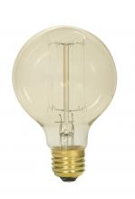 Satco Products Inc. S2425 - 40 Watt G25 Incandescent; Clear; 3000 Average rated hours; 160 Lumens; Medium base; 120 Volt