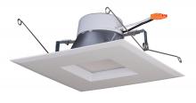  S39770 - 11.5 watt LED Downlight Retrofit; 5-6 inch square shape; 2700K; 120 volt; White Finish