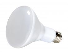 Satco Products Inc. S9058 - 10 Watt; BR30 LED; 100 Degree Beam Spread; 5000K; Medium Base; 120 volts; Dimmable; 6-pack