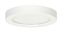 Satco Products Inc. S9336 - 18.5 watt; 9" Flush Mount LED Fixture; 2700K; Round Shape; White Finish; 120 volts
