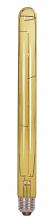 Satco Products Inc. S9588 - 6.5 Watt T9 LED; Amber; Medium base; 2000K; 620 Lumens; 120 Volt