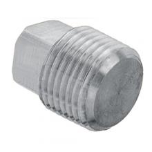 Paulin DSS109-D - 1/2" Square Head Pipe Plug 316 Stainless Steel sched 40 (150#)