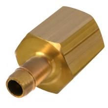 Paulin D466-4A - 1/4"x1/8" Sure-Barb Connector Brass