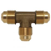 Paulin D44-3 - 3/16" Flare Tee Forged Brass