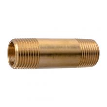 Paulin D113-A3 - 1/8"x8X3 Pipe Long Nipple Brass