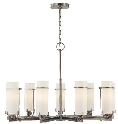 Black Nickel Up Chandelier